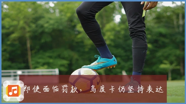 即使面临罚款，乌度卡仍坚持表达